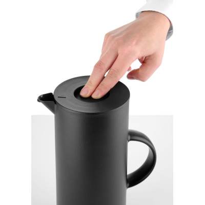 Termo konvice, HENDI, 1L, Černá, 110x(H)289mm | 449615