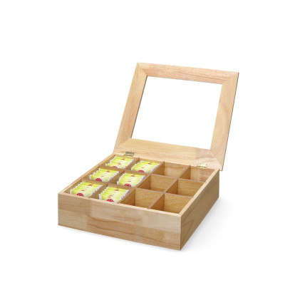 Krabička na čaj, HENDI, 300x280x(H)90mm | 456514