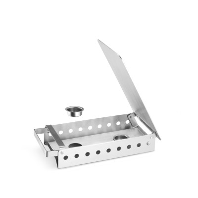 Ohřívač talířů se 2 držáky na svíčky, HENDI, 330x180x(H)65mm | 463000