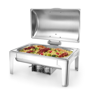 Chafing GN 1/1 vysoký lesk, HENDI, Profi Line, 9L, 570x405x(H)320mm | 470213