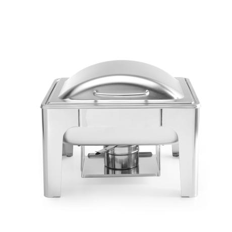 Chafing GN 1/2 saténový vzhled, HENDI, Profi Line, 4L, 365x370x(H)280mm | 470268