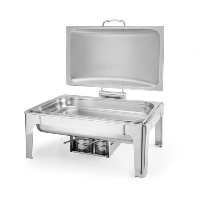 Chafing GN 1/1 saténový vzhled, HENDI, Profi Line, 9L, 570x430x(H)290mm | 470251