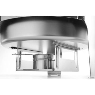 Chafing kulatý, saténový vzhled, HENDI, Profi Line, 6L, 465x420x(H)320mm | 470282