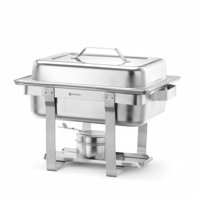 Chafing GN 1/2, HENDI, Kitchen Line, 4,5L, 385x295x(H)310mm | 475201