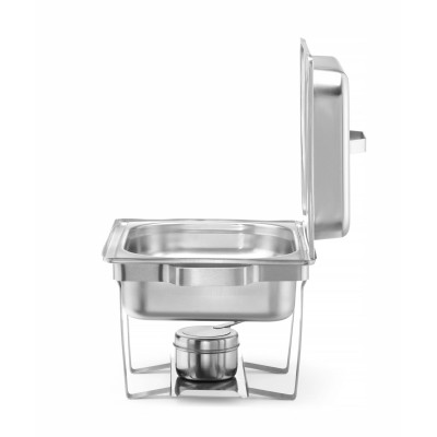 Chafing GN 1/2, HENDI, Kitchen Line, 4,5L, 385x295x(H)310mm | 475201