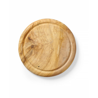 Servírovací deska z olivového dřeva, HENDI, 260x(H)25mm | 505397