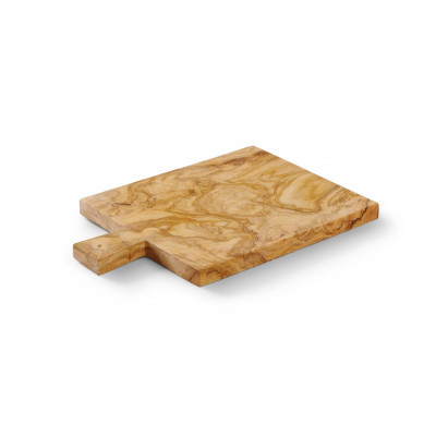 Servírovací deska z olivového dřeva, HENDI, 340x230x(H)22mm | 505427