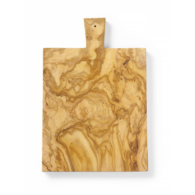 Servírovací deska z olivového dřeva, HENDI, 340x230x(H)22mm | 505427