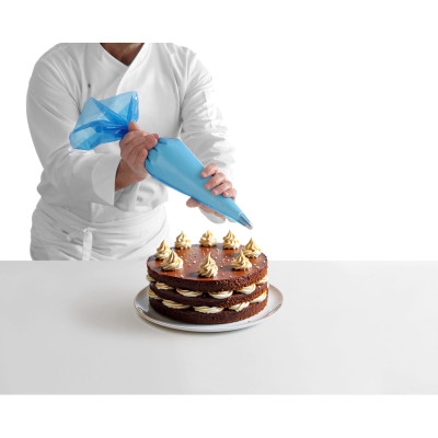 Protiskluzové sáčky na pečivo, HENDI, Modrá, 100 ks, 515x280mm | 557303