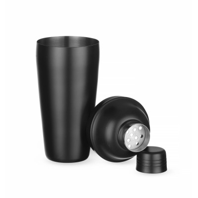 Šejkr Cobbler 3-dílný, BarUp, Černá, 85x(H)240mm | 596432