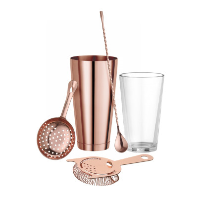 Barová lžíce, BarUp, Měděná, 385x35mm | 596555