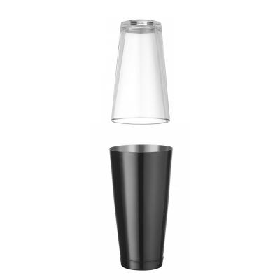 BARUP 596678 | Bostonský šejkr, BarUp, 0, 8L, Černá, ⌀x(H)mm