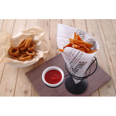 Držák sáčku na hranolky, HENDI, 210x110x(H)172mm | 630914