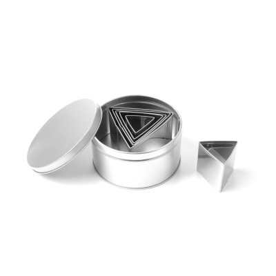 Sada vykrajovátek trojúhelníky, HENDI, 6 ks, (H)50mm | 673775