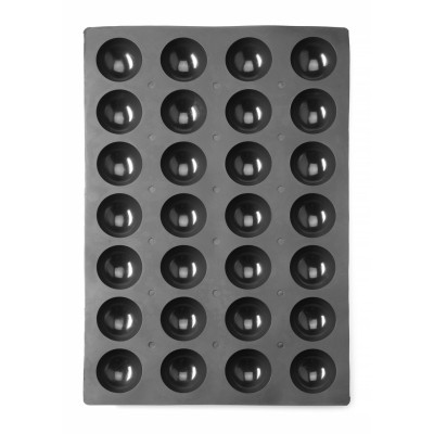 Silikonová forma SEMI-SPHERE, HENDI, 600x395x(H)35mm | 677216