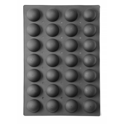 Silikonová forma SEMI-SPHERE, HENDI, 600x395x(H)35mm | 677216