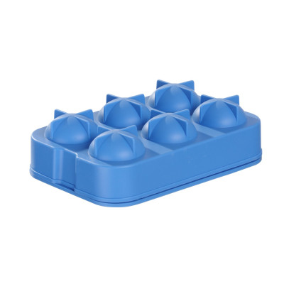 Forma na kostky ledu ve tvaru koule, BarUp, Modrá, 180x125x(H)50mm | 679029