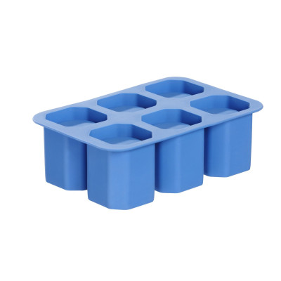 Forma na ledové panáky, BarUp, Modrá, 125x190x(H)60mm | 679050