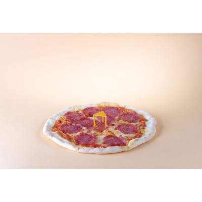 Oddělovač pizzy od víka - 500 ks, HENDI, Oranžový, 500 ks | 709900