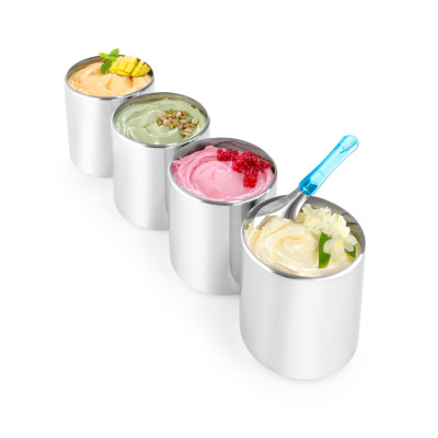 Nádoba na zmrzlinu kulatá, HENDI, Profi Line, 7,3L, 200x(H)250mm | 802083