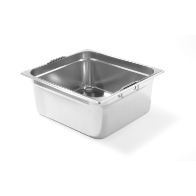 Nádoba 2/3 GN se zasouvacími držadly, HENDI, Profi Line, GN 2/3, 18L, (H)200mm | 803301