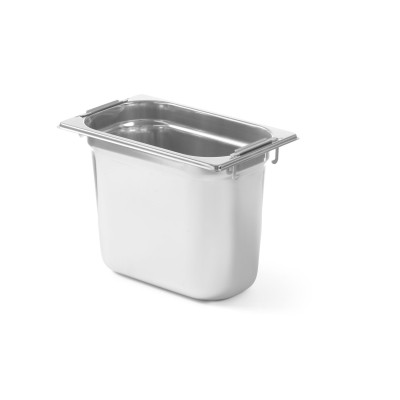 Nádoba 1/4 GN se zasouvacími držadly, HENDI, Profi Line, GN 1/4, 5,5L, (H)200mm | 803608