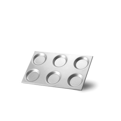 Podnost hliníkový GN 1/1 s formami, HENDI, 530x325x(H)mm | 808740