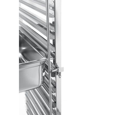 Vozík na GN nádoby - 7 x GN 1/1, HENDI, Profi Line, 445x615x(H)945mm | 810668