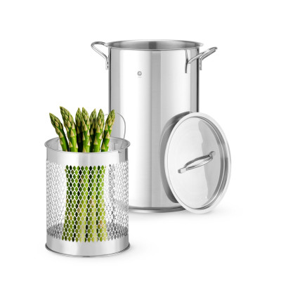 XL hrnec na chřest a těstoviny, HENDI, 5,5L, 162x(H)280mm | 833100