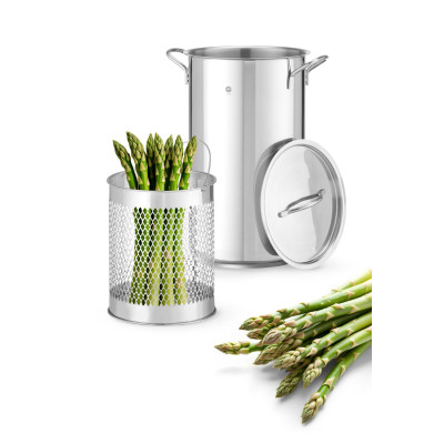 XL hrnec na chřest a těstoviny, HENDI, 5,5L, 162x(H)280mm | 833100