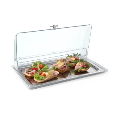 Víko GN 1/1 odklápěné, HENDI, GN 1/1, 545x335x(H)95mm | 866009