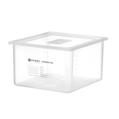 Kontejner na vejce HENDI OVOBOX 120, HENDI, GN 2/3, 18L, 355x325x(H)200mm | 870785