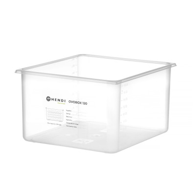 Kontejner na vejce HENDI OVOBOX 120, HENDI, GN 2/3, 18L, 355x325x(H)200mm | 870785
