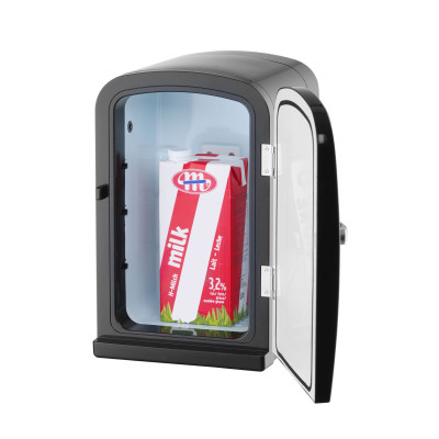 Chladnička na mléko, HENDI, Černá, 230V/50W, 213x275x(H)343mm | 943434