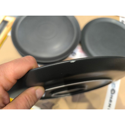 Mělká deska, HENDI, Černá, 6 ks | 991782