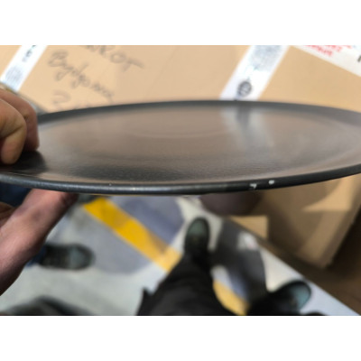 Mělká deska, HENDI, Černá, 6 ks | 991782