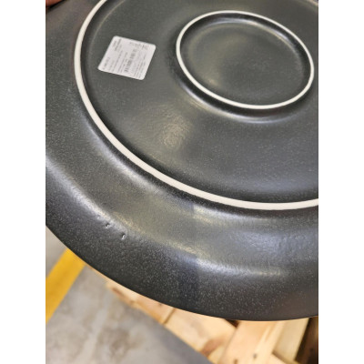 Mělká deska, HENDI, Černá, 6 ks | 991782