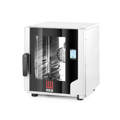 Konvektomat - Evolution Next 5 x GN 2/3, elektrická, s přímým stříkáním a dotykovým ovládacím panelem, Tecnoeka, Evolution,