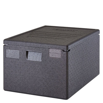 Termoizolační box Cam GoBox plnění shora, 600x400 mm, Cambro, 80 l, 80L, Černá, 690x490x(H)370mm | EPP4060T300110