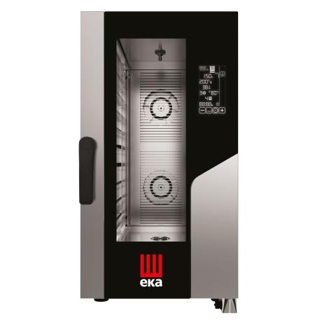 Konvektomat Millennial Black Mask Gastro Compact 10×GN 1/1 - elektrický řízený, Tecnoeka, 400V/15400W, 500x930x(H)970mm