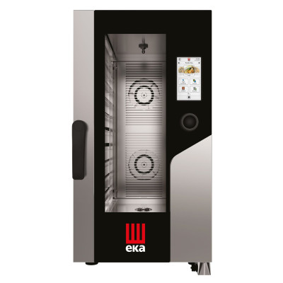 Konvektomat Millennial Gastro Compact 10×GN 1/1 s dotykovou obrazovkou - elektrický, Tecnoeka, 400V/15400W, 500x930x(H)970mm