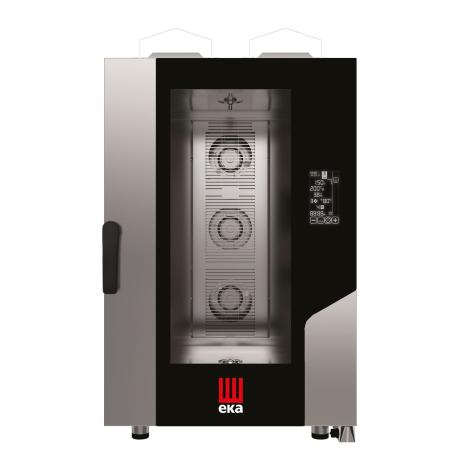 Konvektomat Millennial Black Mask Gastro 11x GN 1/1 - elektronicky ovládaná, plynová, Tecnoeka, 230V/700W, 17500kW, 730x849x