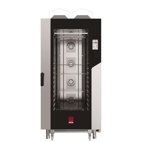 Konvektomat Millennial Touch Screen Bakery s automatickým mycím systémem, 16x600x400 mm - ovládaná elektronicky, plynová,