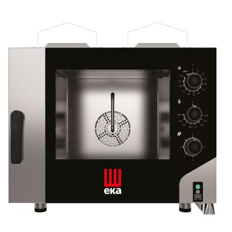 Konvektomat Millennial Smart Bakery, 4x600x400 mm - ovládaná elektromechanicky, plynová, Tecnoeka, 230V/300W, 9,3kW, 850x1041x