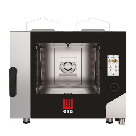 Konvektomat Millennial Touch Screen Bakery s automatickým mycím systémem, 4x600x400 mm - ovládaná elektronicky, plynová,
