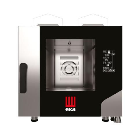 Konvektomat Millennial Black Mask Gastro, 5x GN 1/1 - elektronicky ovládaná, plynová, Tecnoeka, 230V/300W, 9300kW, 730x849x