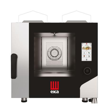 Konvektomat Millennial Touch Screen Gastro s automatickým mycím systémem, 5x GN 1/1 - elektronicky ovládaná, plynová, Tecnoeka,