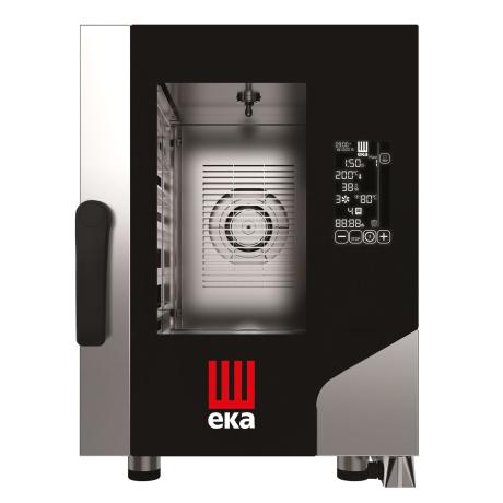 Konvektomat Millennial Black Mask Gastro Compact 6×GN 2/3 konvektomat - elektrický, Tecnoeka, 400V/52000W, 500x750x(H)700mm