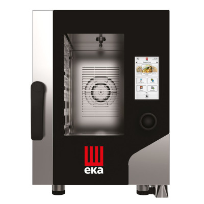 Konvektomat Millennial Gastro Compact 6×GN 2/3 konvektomat s dotykovou obrazovkou - elektrický, Tecnoeka, 400V/5200W, 500x750x