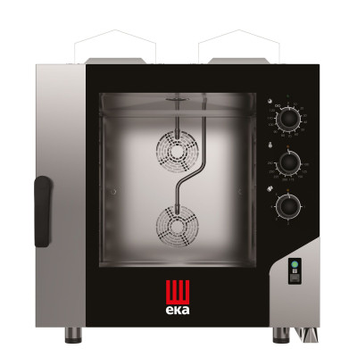 Konvektomat Millennial Smart Bakery, 6x600x400 mm - ovládaná elektromechanicky, plynová, Tecnoeka, 230V/500W, 13,5kW, 850x1041x